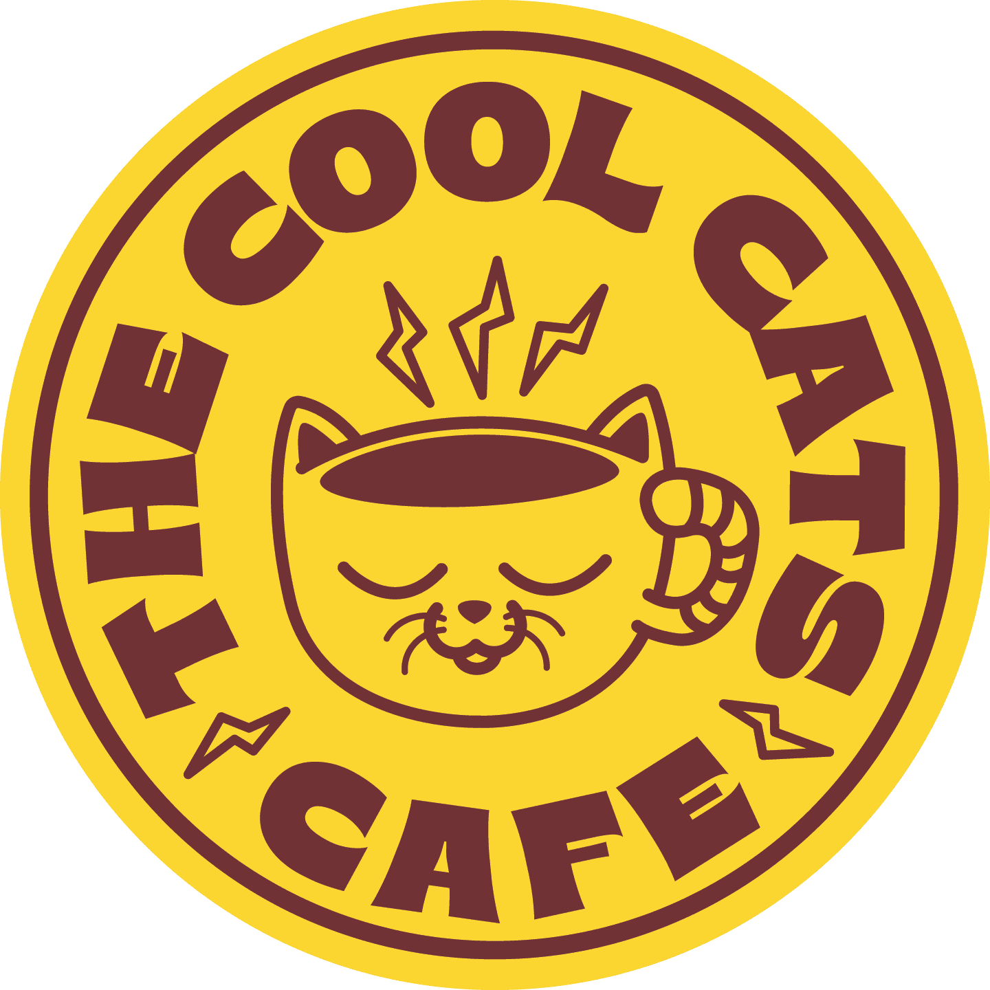 Logo de The Cool Cats Café